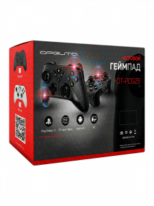 Геймпад беспроводной для ПК, Android, PS Орбита OT-PCG25 Белый